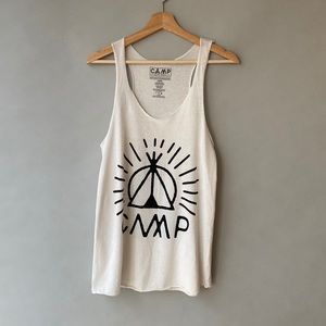 CAMP Brand Goods Tipi Time Tank Top